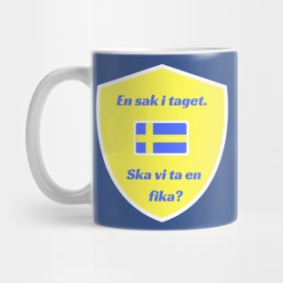 Planing and Priorities - Swedish style Mug